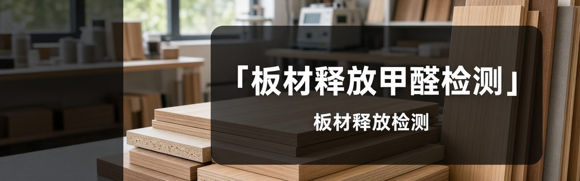 板材释放甲醛检测